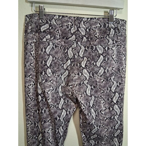 Blue Connection Snake Animal Print Skinny Denim Jeans Y2K Size 11/12 - Picture 4 of 5